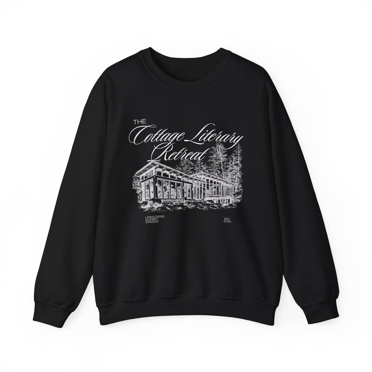 Heated Rivalry The Cottage Retreat Sweatshirt: Maroon / 2XL