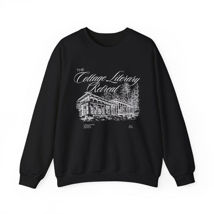 Heated Rivalry The Cottage Retreat Sweatshirt: Black / 2XL