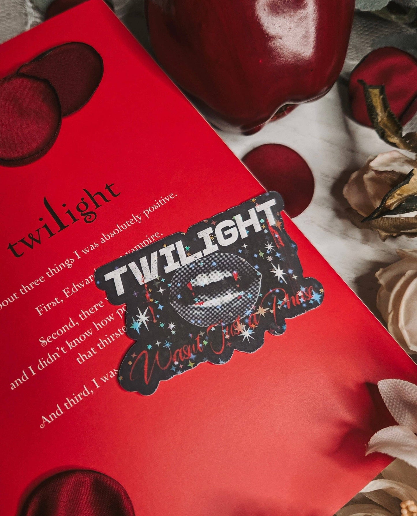 Twilight Wasn't Just A Phase Bookish Sticker: Standard