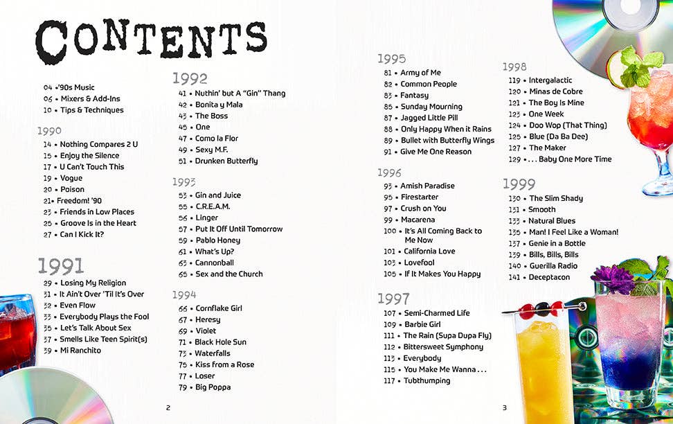 The Ultimate '90s Cocktail Playlist (SALE!)