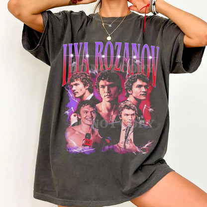 Comfort Colors Ilya Rozanov T-shirt: T-shirt / Pepper (Comfort Colors) / 2XL
