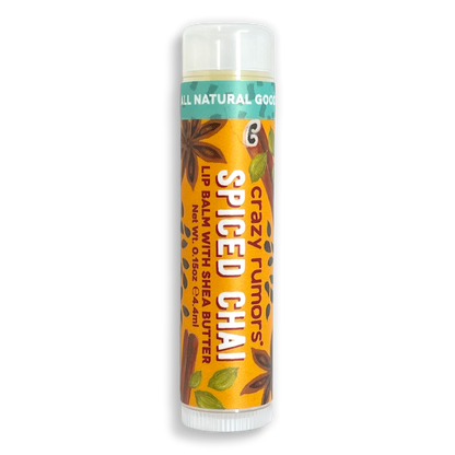 All Natural, Vegan Spiced Chai Lip Balm