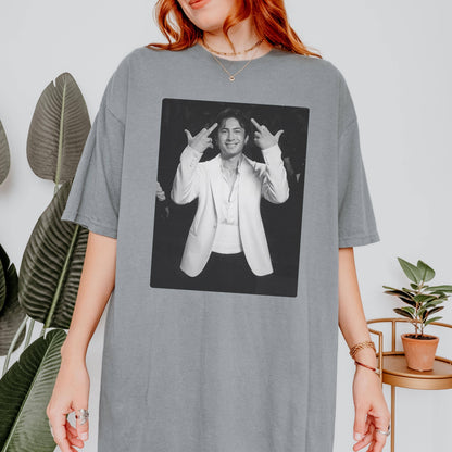 Hudson Williams Glambot Tee, Heated Rivalry Shirt: T-shirt / Ivory (Comfort Colors) / L