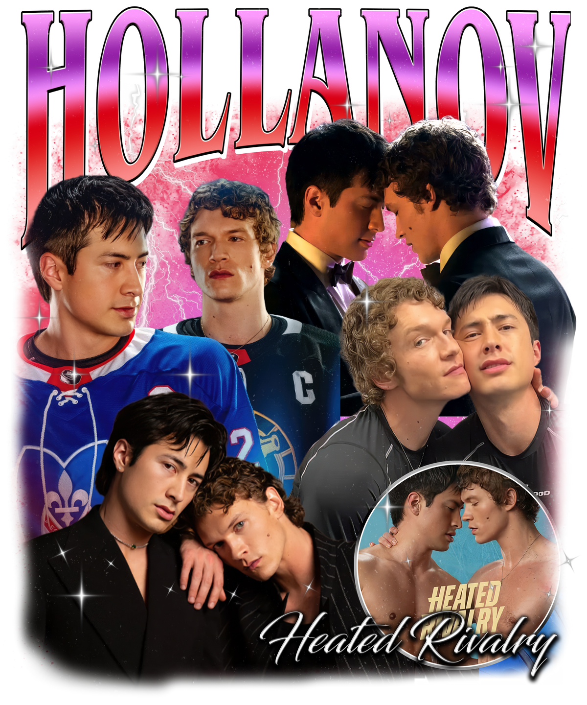Team Hollanov Heated Rivalry Mousepad: Team Hallanov