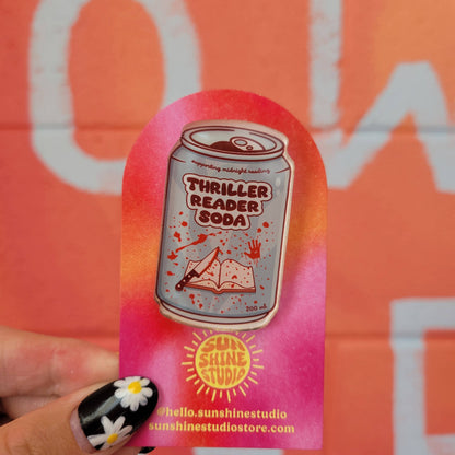 What's Your Flavor - Reader Soda Pins: "Fantasy Reader Soda"