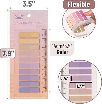 Mr. Pen Sticky Tabs - 3200 Pieces for Easy Organization