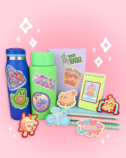 I Love Funky Keychains | Plushies | Collector | Sticker