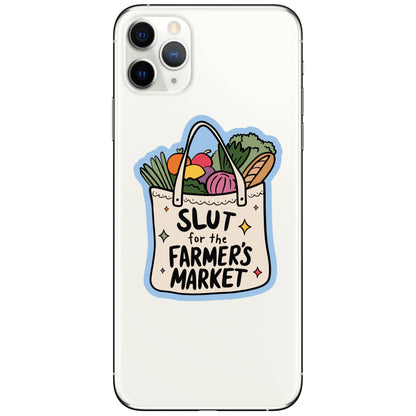 Farmer Market Funny Produce High Quality Vinyl Sticker
