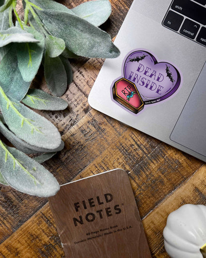 Dead Inside Heart Sticker 