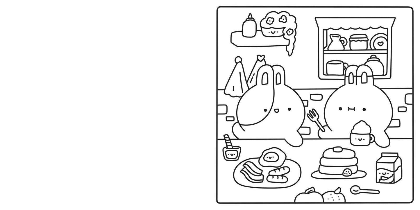 Cute & Cozy Coloring: Cheery by Becky Cas: Paperback; 80 pages / English