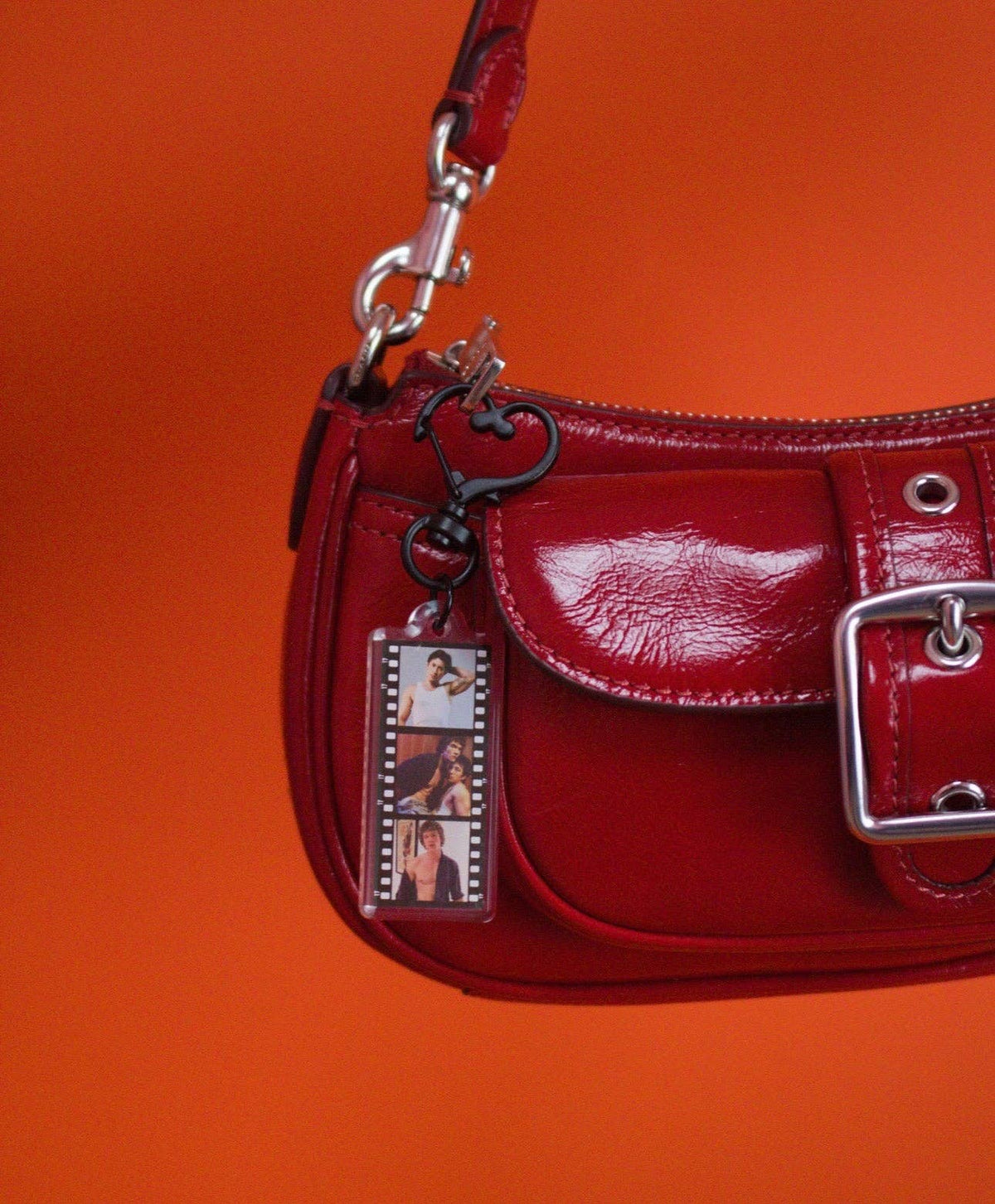 Connor + Hudson Film Strip Heated Rivalry Bag Charm