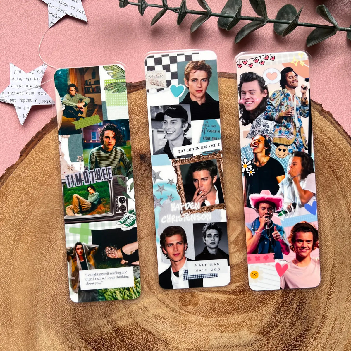 Celebrity Collage (9 versions) Bookmarks: Matthew