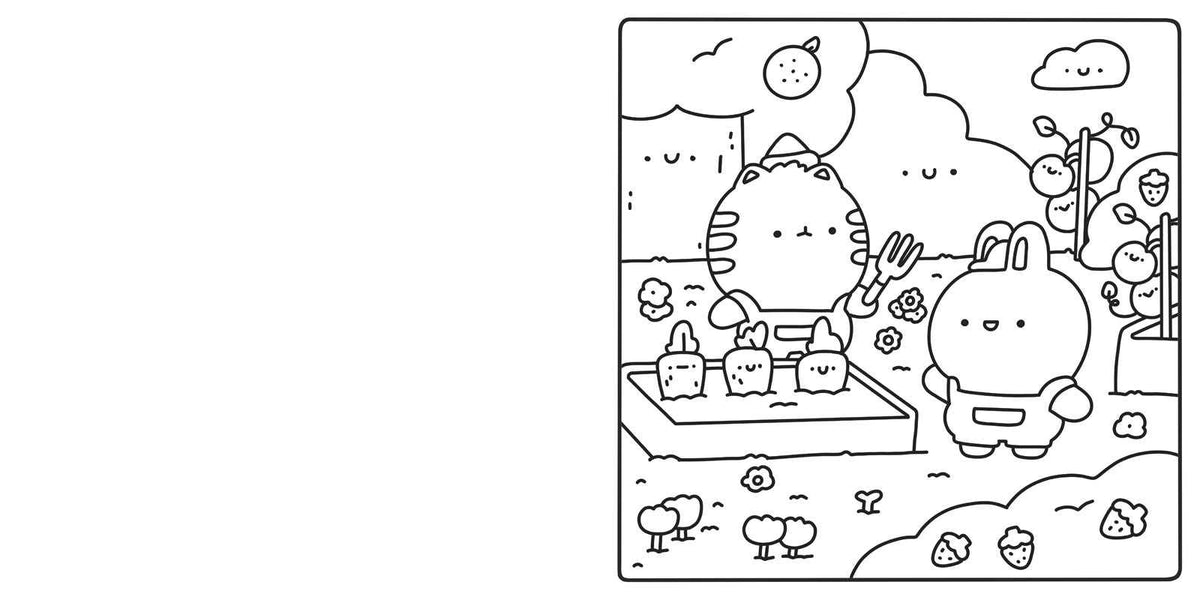 Cute & Cozy Coloring: Cheery by Becky Cas: Paperback; 80 pages / English