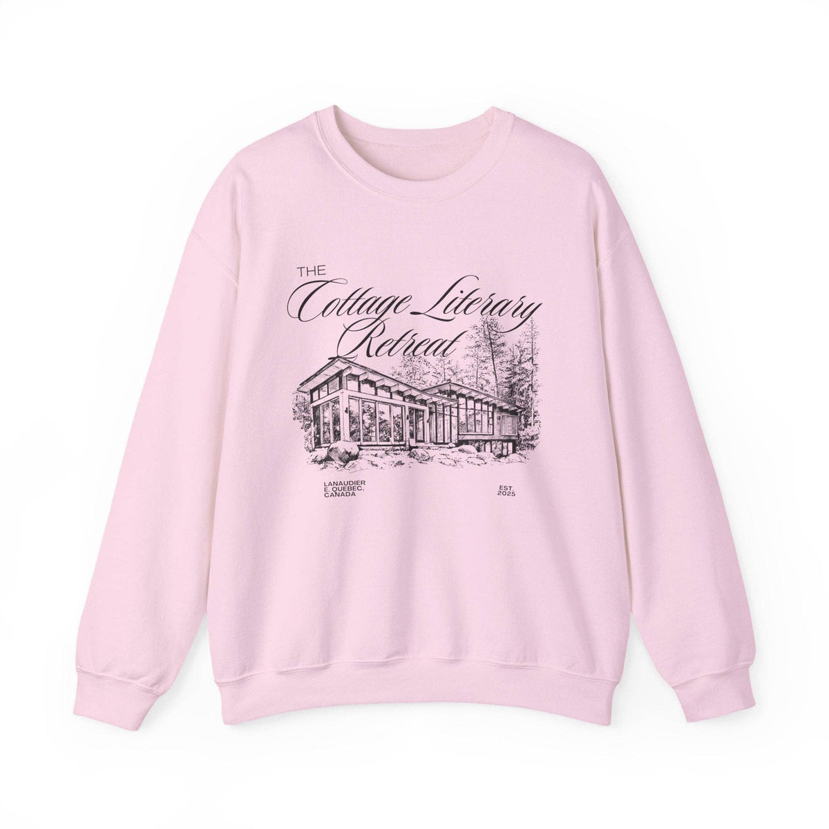 Heated Rivalry The Cottage Retreat Sweatshirt: Maroon / 2XL