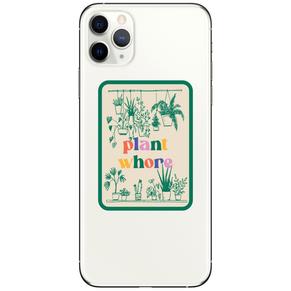 Plant Whore Gardening Funny High Quality Vinyl Sticker