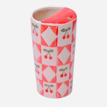 Ceramic Travel Coffee Tumbler-Portable Coffee Mug-Coffee Cup