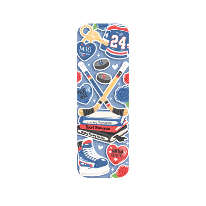 Hockey Romance Bookmark | Heated Rivalry Inspired