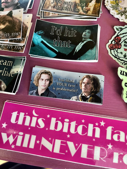 Problematic Fave 3.5" Jasper Twilight Sticker