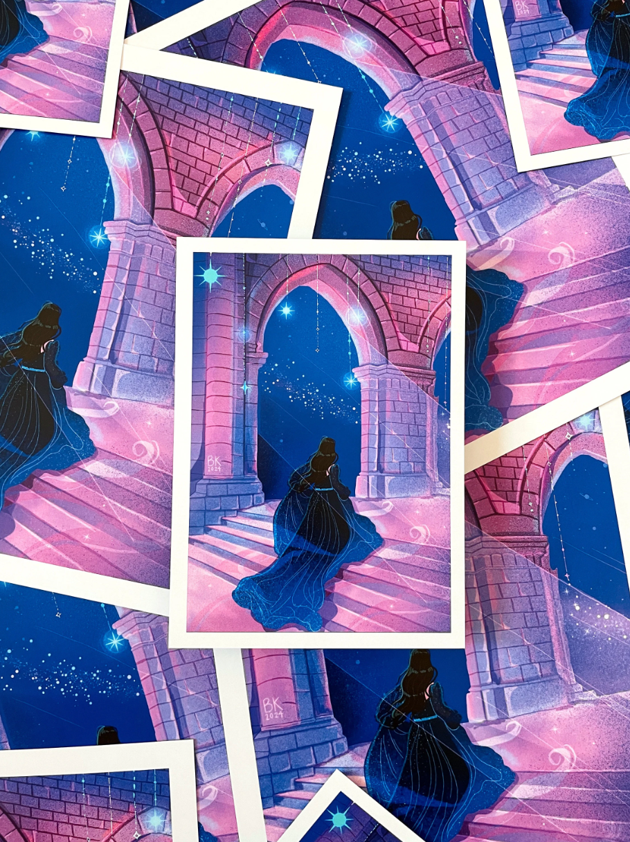 Star Court Print: 8x10
