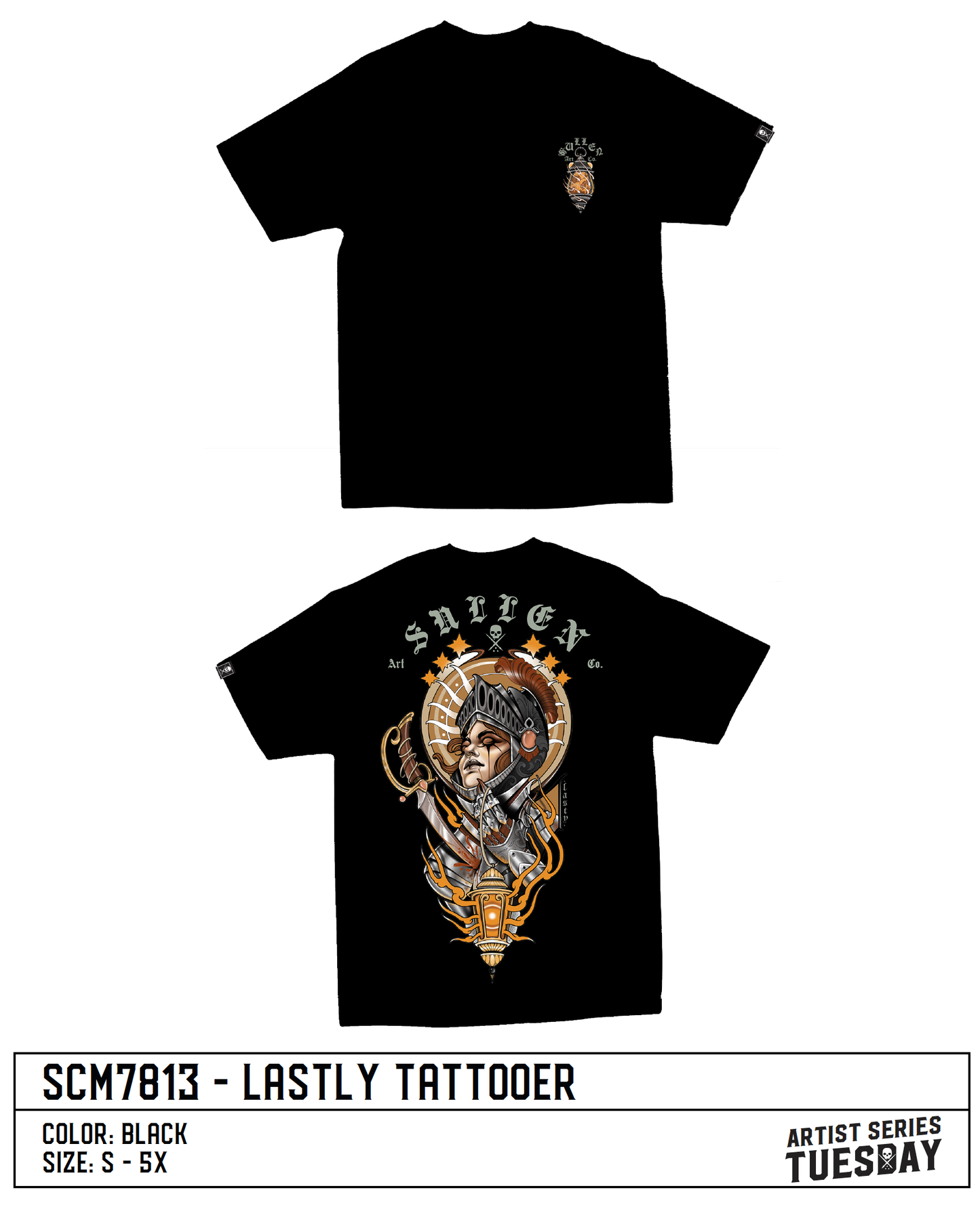 Lasty Tattooer: BLACK / M