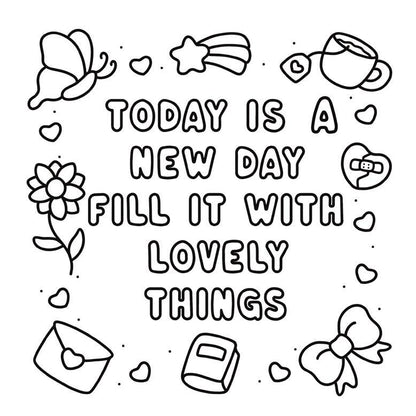 Self-Love: Girl Therapy Coloring Book: Hikaru Kotz