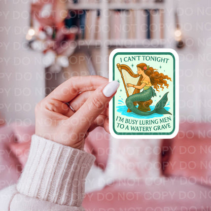 Feminism Siren Retro Sticker