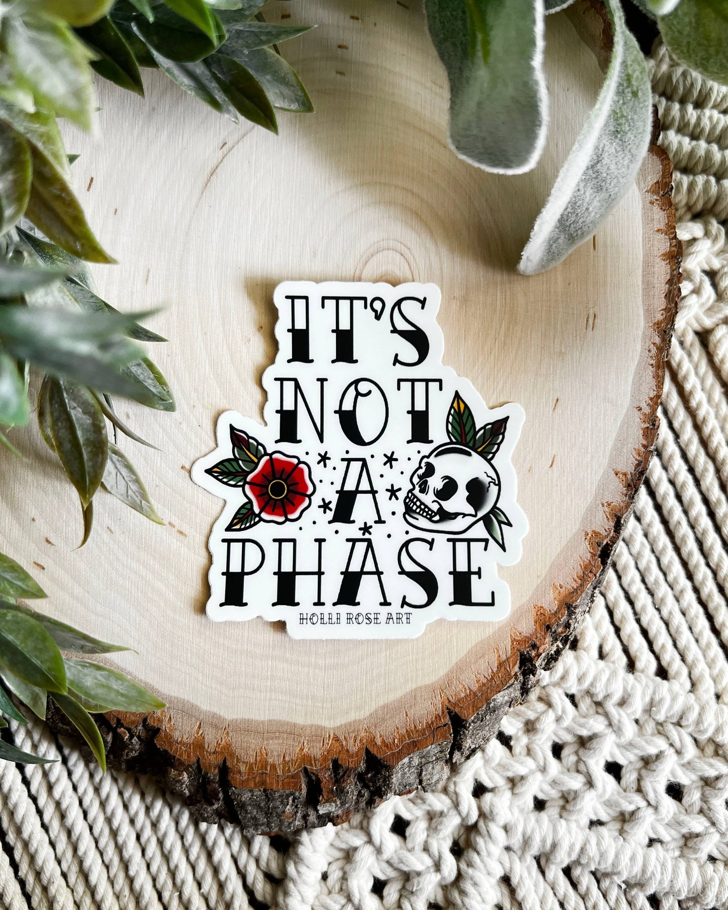 It's Not a Phase, Punk Emo Sticker