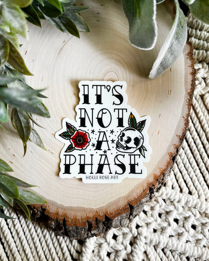 It's Not a Phase, Punk Emo Sticker