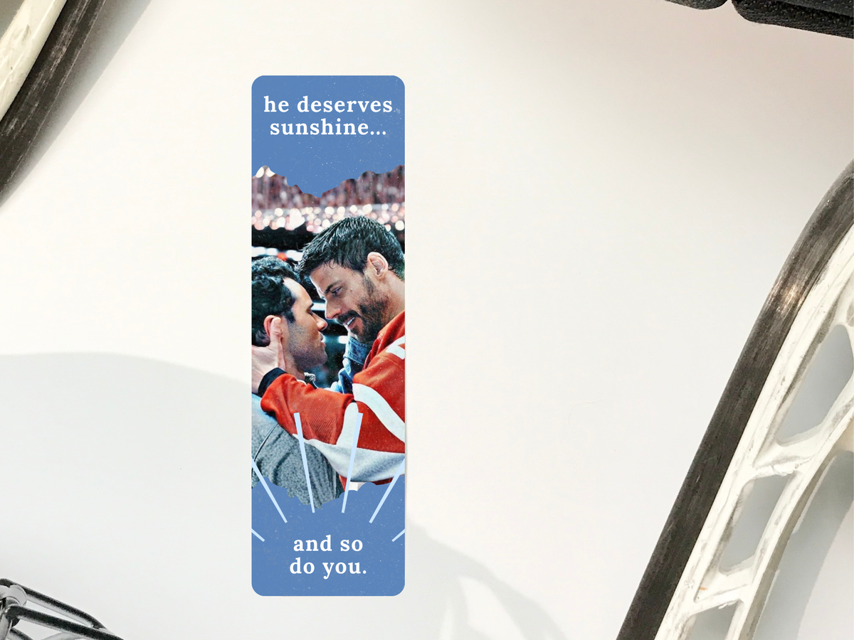 Heated Rivalry Scott and Kip Bookmark