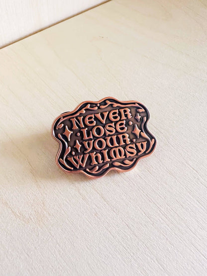 Whimsy Hard Enamel Pin