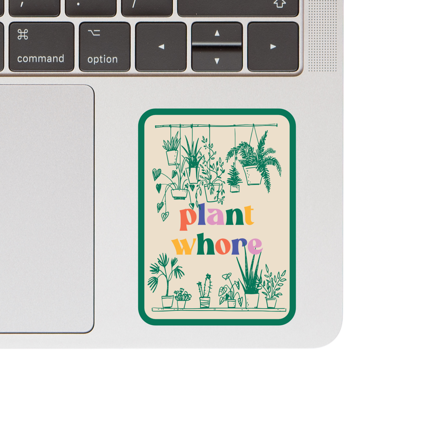 Plant Whore Gardening Funny High Quality Vinyl Sticker